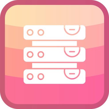 Modern bir simgenin vektör illüstrasyonu