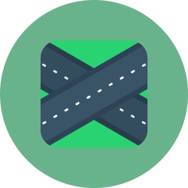 Yol tabelası. Basit resimleme