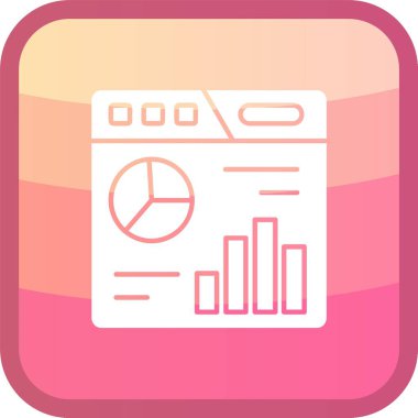 Modern simgenin vektör illüstrasyonu