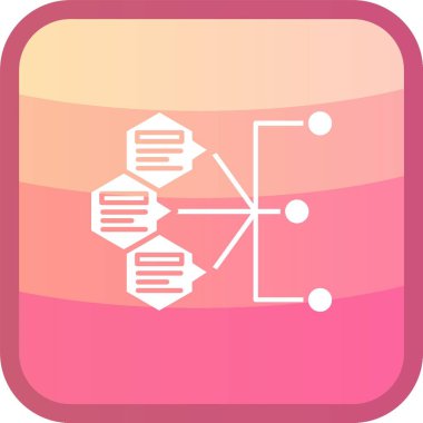 seo modern simgesinin vektör illüstrasyonu