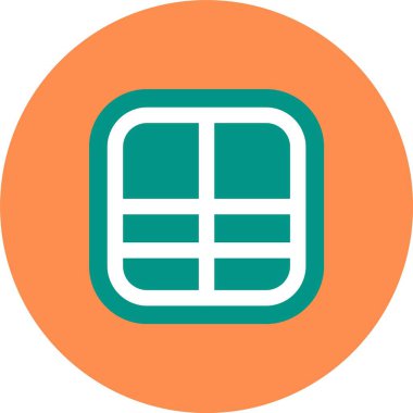 Eşsiz Hesap Makinesi Vektör Satır Simgesi