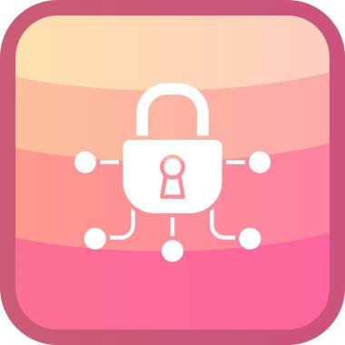 Vektör Kilit simgesi