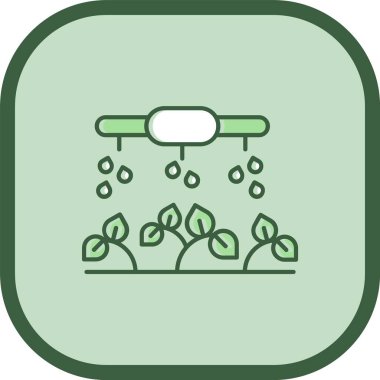 vektör bahçesi simgesi tasarımı