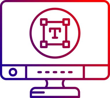 çizgi dizüstü bilgisayar ve akıllı ev simgesi beyaz arkaplanda izole edildi. Bilgisayar internet bağlantısı renkli bir kavram. vektör