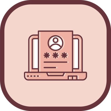 Web simgesi, vektör illüstrasyonu