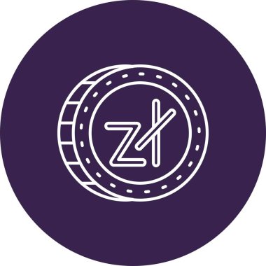 zz simgesi vektör illüstrasyonu