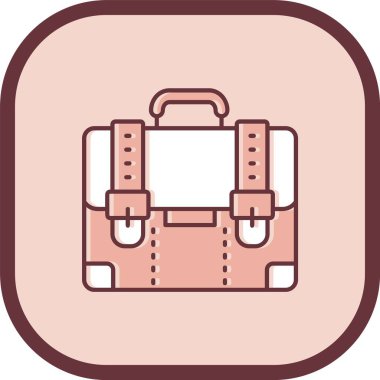 vektör bavulu resimleme