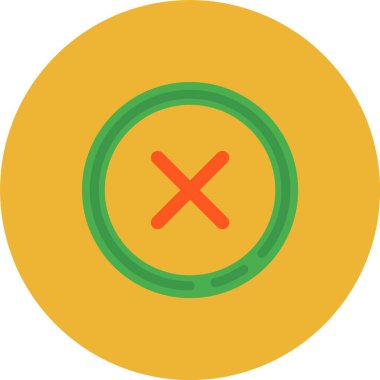 Modern simgelerin hiçbirinin vektör çizimi