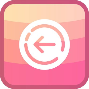 Benzersiz yenilenmiş vektör çizgisi simgesi