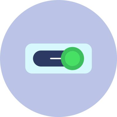 düz ışık vektör ikonu tasarım resimlemesini değiştir