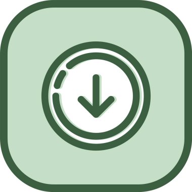 Saat simgesinin vektör illüstrasyonu