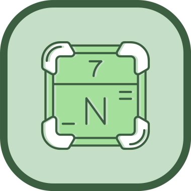 Eşsiz kimyasal vektör simgesi ph