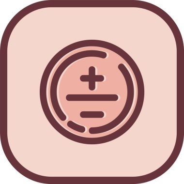 vektör müzik nota simgesi, basit vektör illüstrasyonu