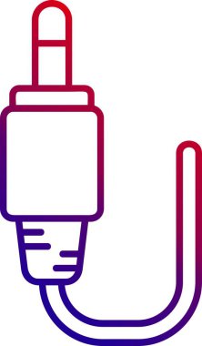 Dolgu simgesi vektör illüstrasyonu