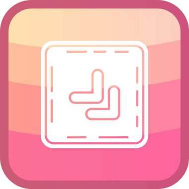 Beyaz arkaplanda izole edilmiş konum simgesi ile ana hatlar haritası işaretleyicisi dolduruldu. Konum belirleyici pin. kare düğmesi