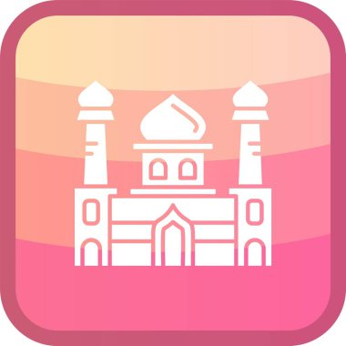 Cami simgesi, vektör resimleme