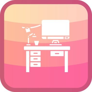 Modern simgenin vektör illüstrasyonu