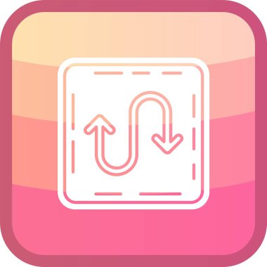 ok simgesinin vektör illüstrasyonu