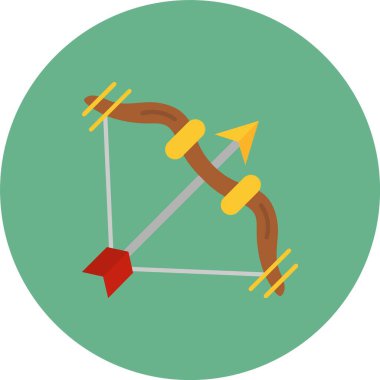 Bir ip simgesinin vektör illüstrasyonu