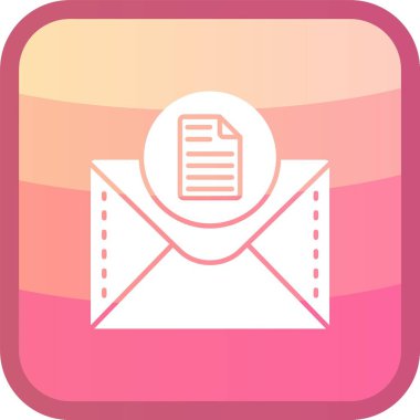 e- posta simgesi vektör illüstrasyonu