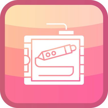 Benzersiz takvim günü vektör simgesi