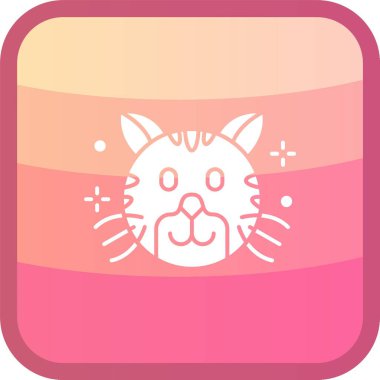 kedi web vektörü basit illüstrasyon