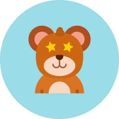 bebek ikonu vektör illüstrasyonu