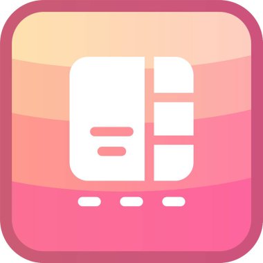 Vektör belgesi Simge illüstrasyonu