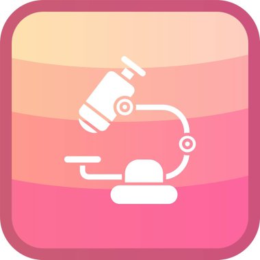 Benzersiz Robot Vektör Satırı Simgesi