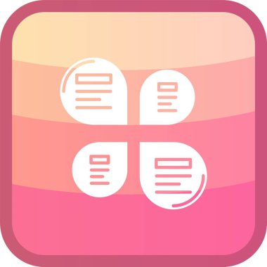 seo modern simgesinin vektör illüstrasyonu