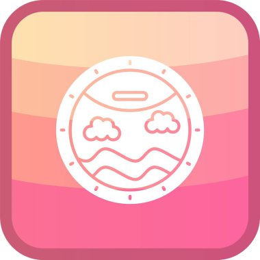 güzel bulut vektör simgesi