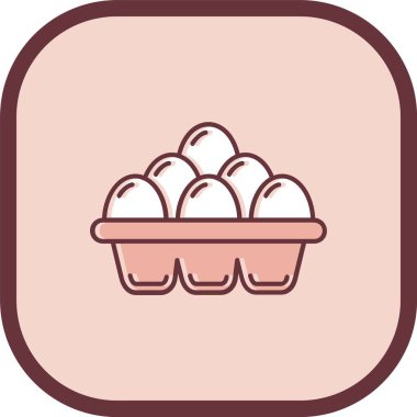 Yumurtaların vektör çizimi