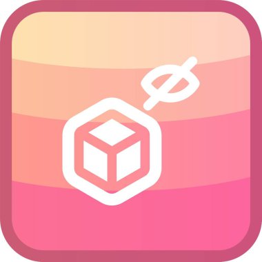 kutu simgesi, vektör illüstrasyonu