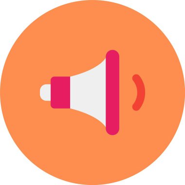 vektör sözcüsü Simgesi illüstrasyonu