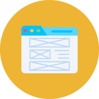 tarayıcı web sayfası çizimi