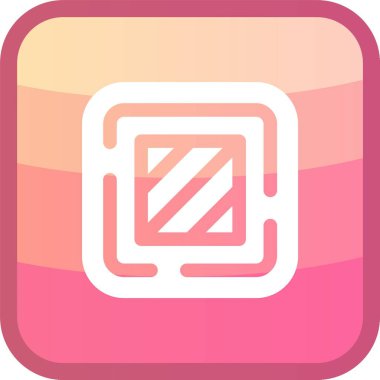 güzel galeri vektör çizgisi simgesi