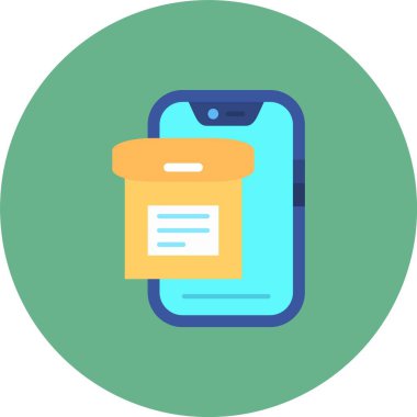 telefon simgesi, vektör illüstrasyonu