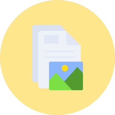 resim simgesi basit düz resimleme