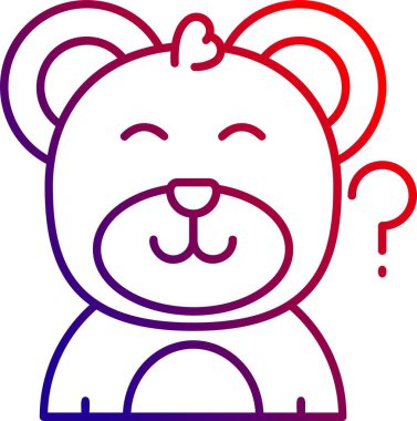 Mutlu yüzlü şirin bir panda.