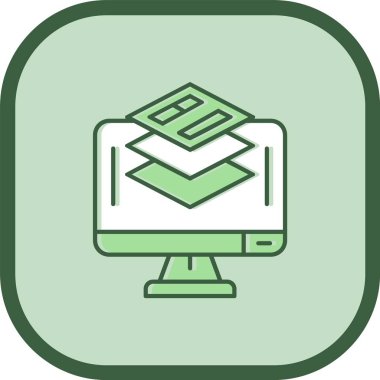 vektör e- posta simgesi