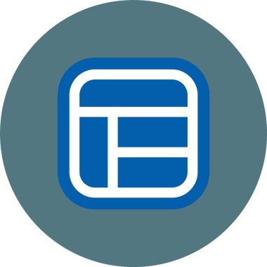 Kişisel bilgisayarın vektör simgesi