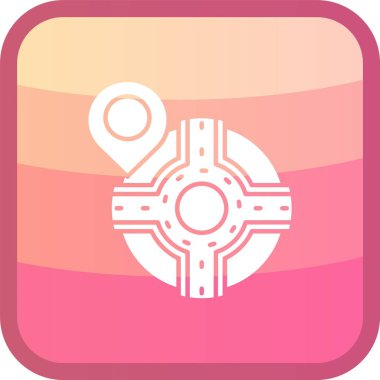 vektör pusula resimlemesi