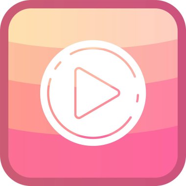 vektör çalma simgesi illüstrasyonu