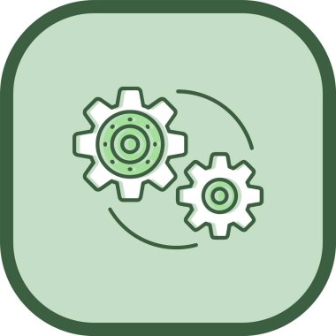 güzel ayar vektör çizgisi simgesi