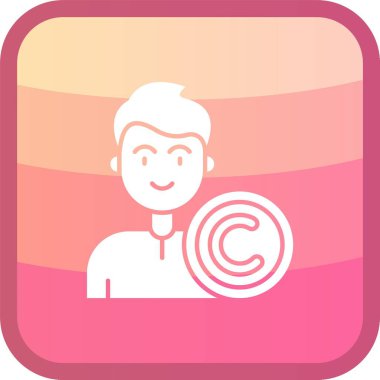 Elinde kitap olan bir adamın vektör çizimi