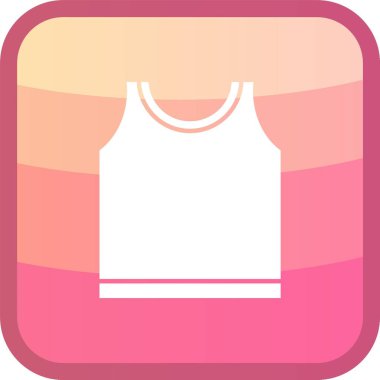 Eşsiz Gömlek Vektör Satırı Simgesi