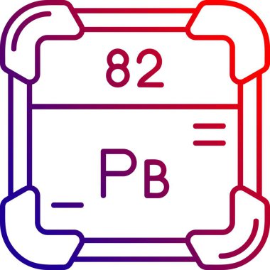 Bir b simgesinin vektör illüstrasyonu