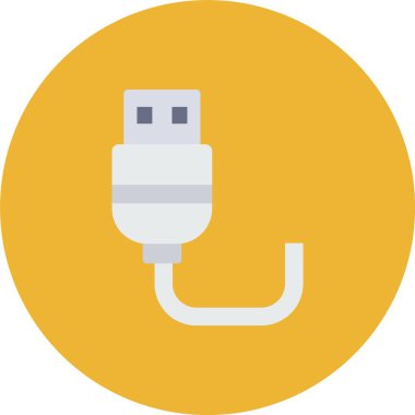 Kullanıcı simgesi basit düz illüstrasyon