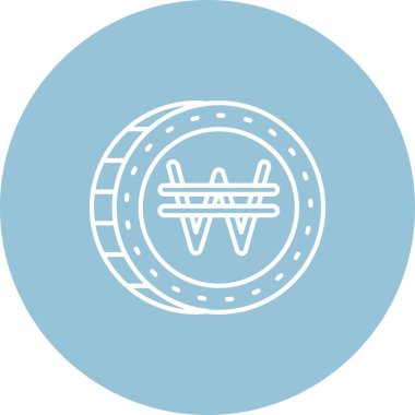 Benzersiz lastik çizgisi vektör simgesi