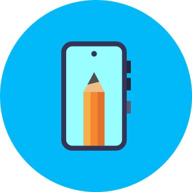 vektör cep telefon simgesi